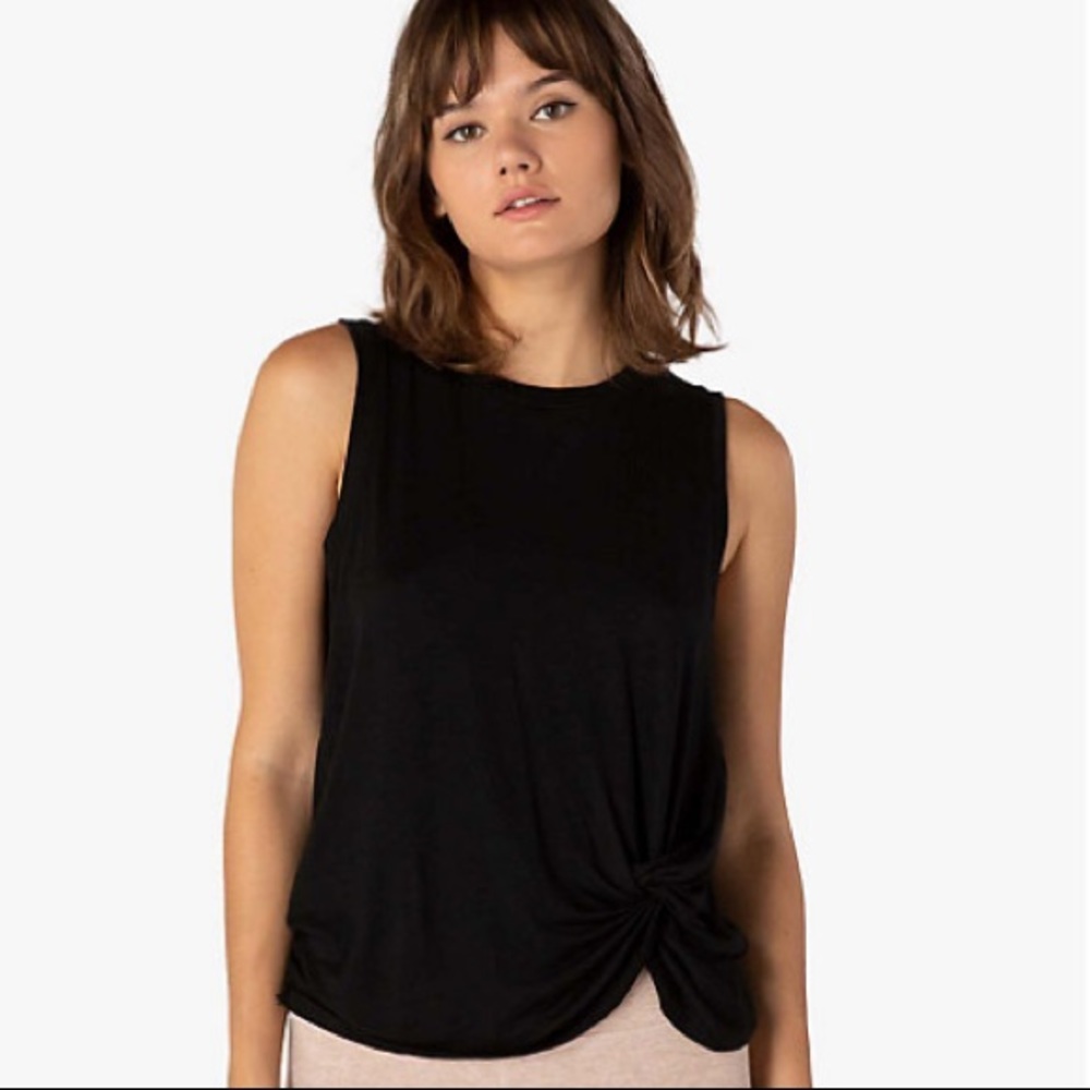BEYOND YOGA WOMEN'S TWIST GOODBYE MUSCLE TANK